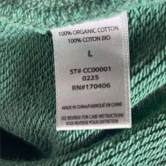 Elwood Men's 100% Organic Cotton Crewneck Sweatshirt - Picture 4 of 6